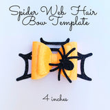 Halloween Bundle SVG - Halloween Bundle Hair Bow SVG - PDF - Digital Template - Hair Bow Template - Cricut cut file - Silhouette cut file