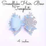 Christmas Hair Bow SVG, PDF - Christmas Hair Bow Template Bundle - Digital Template - Hair Bow Template - Cricut cut file - Silhouette