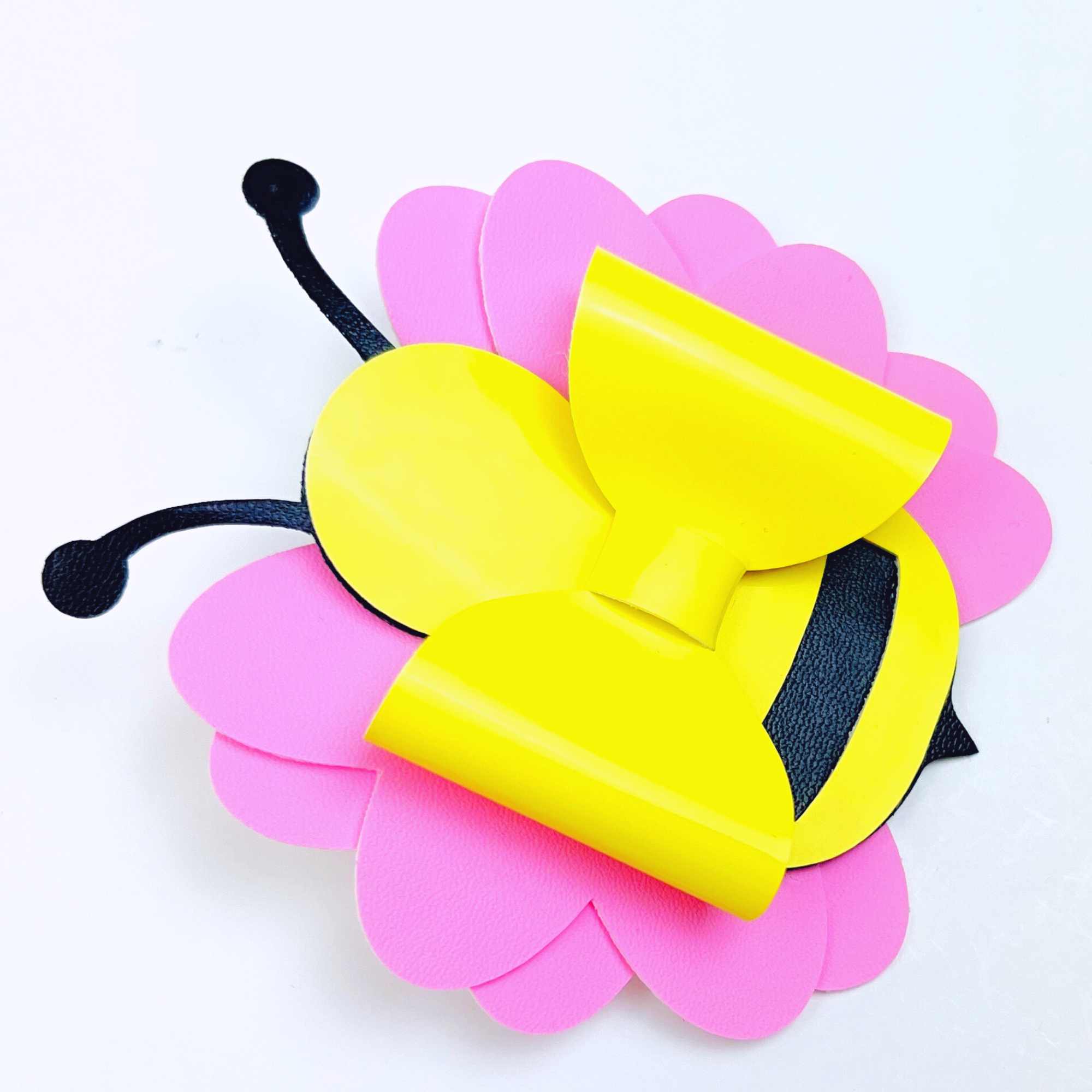 How to Make a Bumble Bee Ribbon Hair Clip