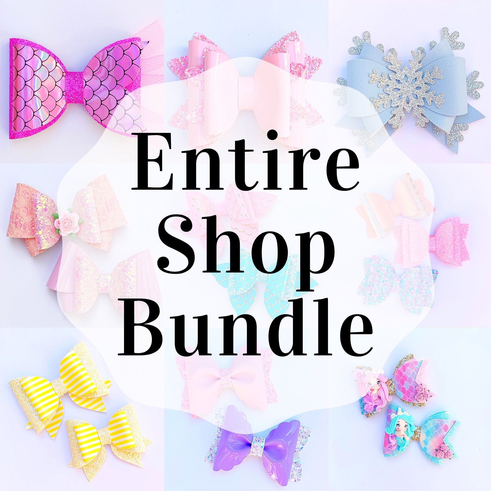 Hair outlet bow bundle